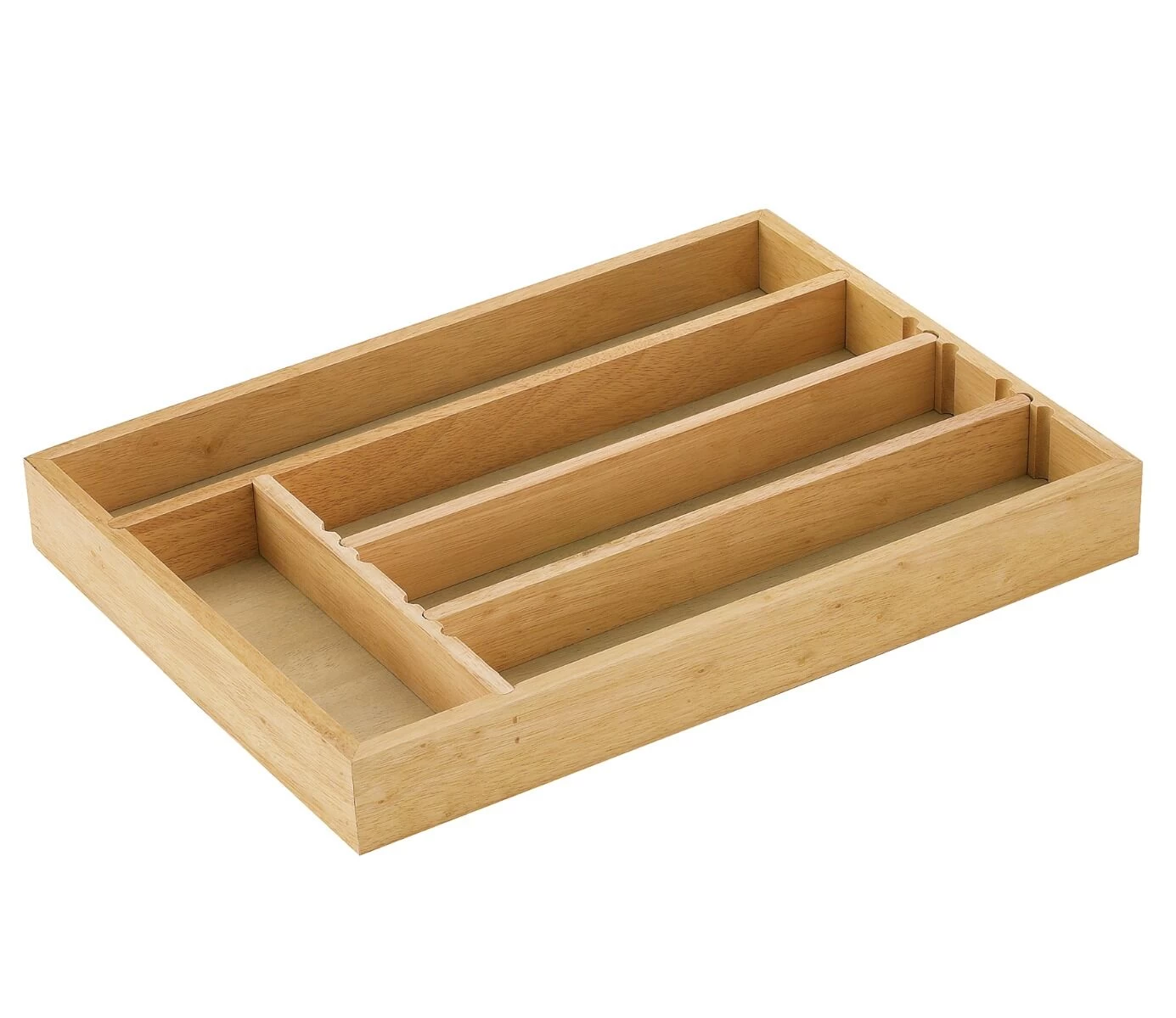 Zassenhaus Besteklade Rubberhout Naturel 3 Zassenhaus Besteklade Rubberhout Naturel