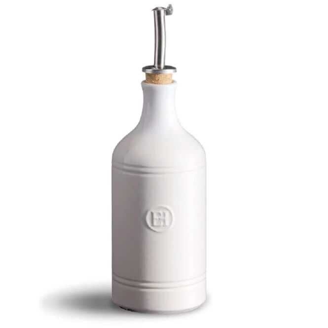 Emile Henry Olie- Of Azijnfles Keramiek 450 Ml Farine 3 Emile Henry Olie- Of Azijnfles Keramiek 450 Ml Farine