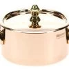 Mauviel M'minis Kookpan Met Deksel ø 9 Cm Koper Bronzen Hand