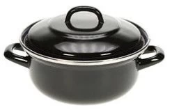 BK Fortalit Braadpan ø 20 Cm Plaatstaal Zwart