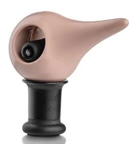 Zone Denmark Bird Wijnstop 6,4 Cm Kunststof Roze 4 Zone Denmark Bird Wijnstop 6,4 Cm Kunststof Roze - Afbeelding 2
