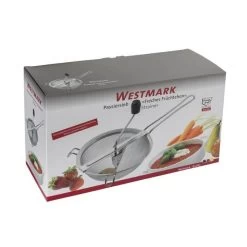 Westmark Passeerzeef 20 Cm Rvs -Boetiekwinkel voor keukengerei 11982260 westmark passiersieb freches fruechtchen 20 cm sieb kurbelsieb 4003