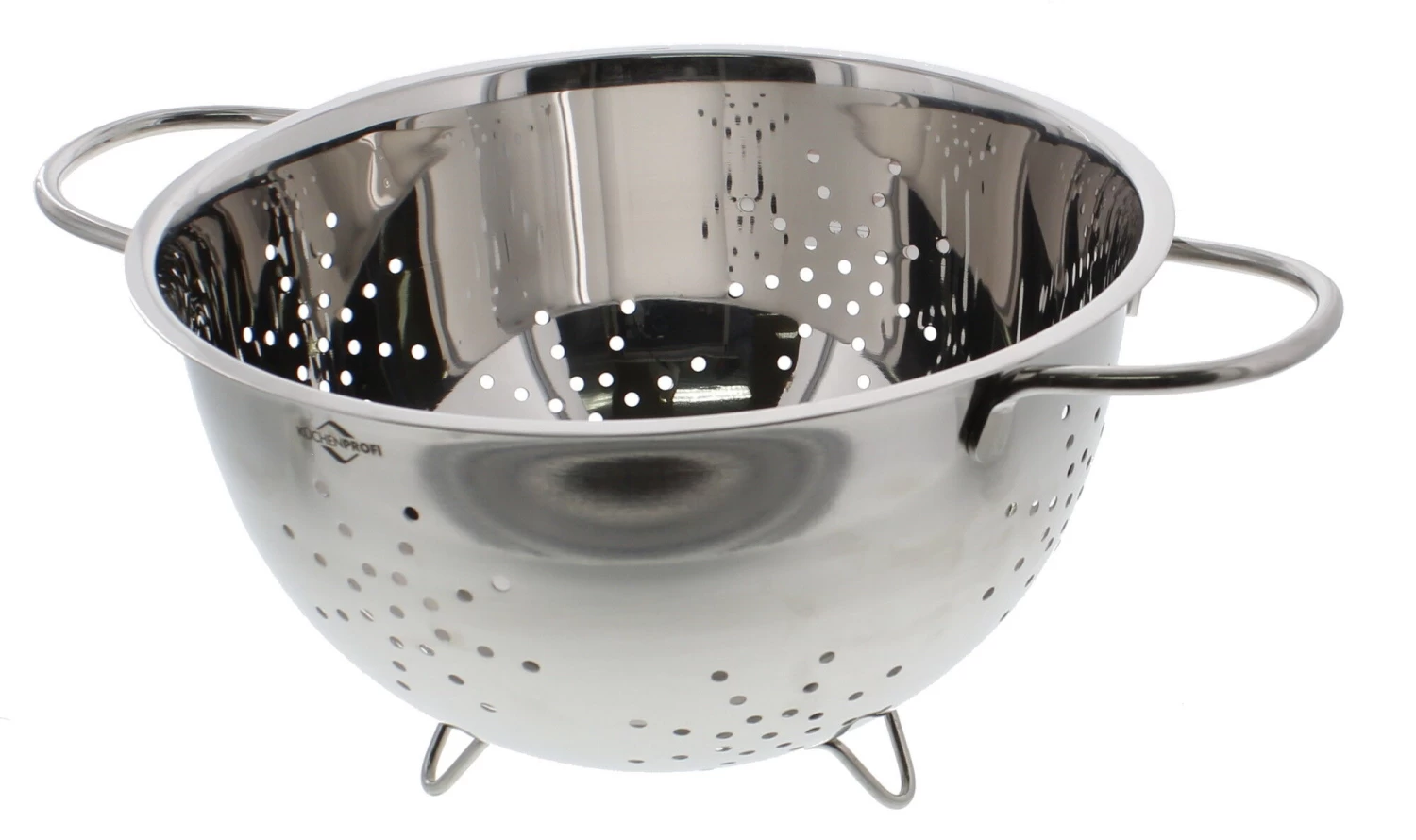 Küchenprofi Vergiet Op Pootjes ø 26 Cm Rvs 3 Küchenprofi Vergiet Op Pootjes ø 26 Cm Rvs