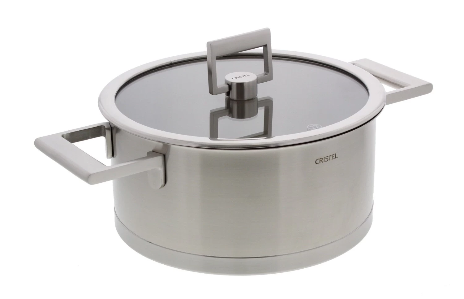 Cristel Strate Kookpan Met Glazen Deksel ø 22 Cm Rvs 3 Cristel Strate Kookpan Met Glazen Deksel ø 22 Cm Rvs