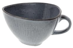 Broste Copenhagen Nordic Sea Juskom 40 Cl Aardewerk Blauw