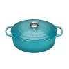 Le Creuset Signature Braadpan Ovaal 6,3 Liter ø 31 Cm Gietijzer Caribbean Blue -Boetiekwinkel voor keukengerei 1841589 n0