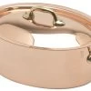 Mauviel M'150B Ovale Braadpan Met Deksel ø 30 Cm Koper Bronzen Greep -Boetiekwinkel voor keukengerei 2717 78101 1