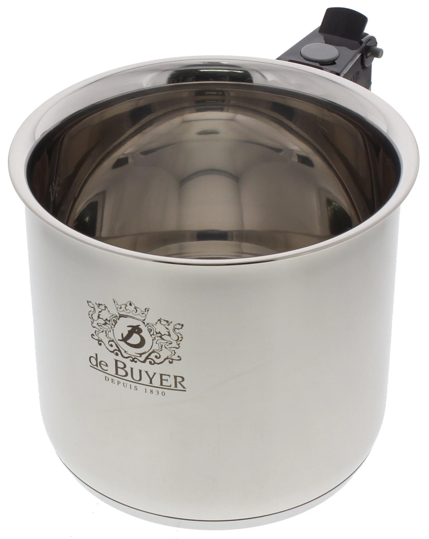 De Buyer Au-bain-mariepan ø 16 Cm 1,5 L Rvs Zwart 3 De Buyer Au-bain-mariepan ø 16 Cm 1,5 L Rvs Zwart
