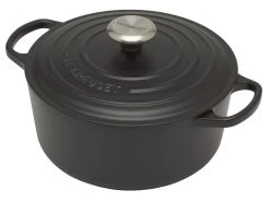 Le Creuset Signature Braadpan 4,2 Liter ø 24 Cm Gietijzer Matzwart