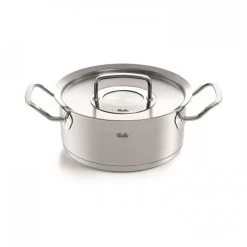 Fissler Original Profi Lage Kookpan Met Rvs Deksel 4,6 Liter ø 24 Cm Rvs