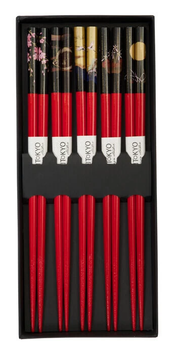 Oldenhof Eetstokjes 22,5 Cm Hout Red 5 Stuks 3 Oldenhof Eetstokjes 22,5 Cm Hout Red 5 Stuks