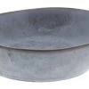 HK Living ACE6068 Rustieke Schaal M Rond ø 19,5 Cm Grijsblauw
