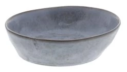 HK Living ACE6068 Rustieke Schaal M Rond ø 19,5 Cm Grijsblauw