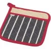 Now Designs Butcher Stripe Pannenlap 20 X 20 Cm Katoen Blauw -Boetiekwinkel voor keukengerei 4674 78829 1
