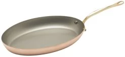 Mauviel M'150B Koekenpan Ovaal 30 X 20 Cm Koper Bronzen Greep