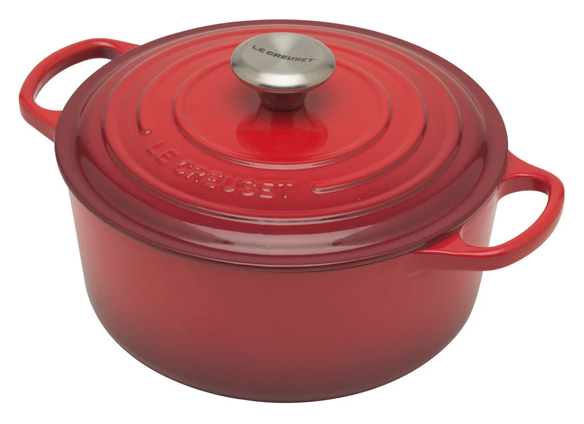 Le Creuset Signature Braadpan 4,2 Liter ø 24 Cm Gietijzer Kersrood 3 Le Creuset Signature Braadpan 4,2 Liter ø 24 Cm Gietijzer Kersrood