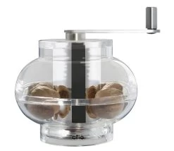 Cilio Como Nootmuskaatmolen 9 Cm Kunststof Transparant
