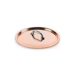 Mauviel M'150S Deksel ø 20 Cm Koper Met Rvs Greep