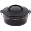 Big Green Egg Braadpan 5,2 Liter ø 27 Cm Gietijzer Zwart