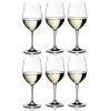 Riedel Vinum Viognier/Chardonnay Wijnglas 350 Ml Kristalglas 6 Stuks -Boetiekwinkel voor keukengerei 741665 1 riedel vinum set of six viognier chardonnay wine glasses