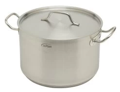 Inoxibar Industriële Soeppan 15 Liter ø 30 Cm Rvs Mat