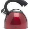 Cilio Fluitketel 2,5 Liter Rvs Rood 2 Cilio Fluitketel 2,5 Liter Rvs Rood -Boetiekwinkel voor keukengerei 7712 53370 1