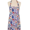 Ulster Weavers Mediterranean Plates Schort Katoen Blauw -Boetiekwinkel voor keukengerei 7mpl01 klein