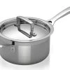 Le Creuset Magnetik Steelpan ø 20 Cm Rvs -Boetiekwinkel voor keukengerei 800 3ply profi 20