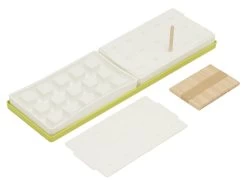 Silikomart Professional Mini Kube Lollyvorm Silicone Wit