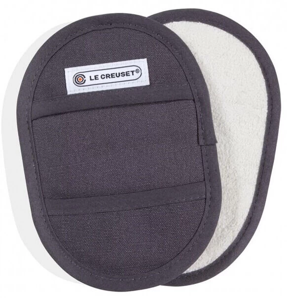 Le Creuset Pannenlappen 18 X 12,5 Cm Katoen Flint 2 Stuks 3 Le Creuset Pannenlappen 18 X 12,5 Cm Katoen Flint 2 Stuks