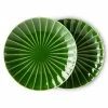 HK Living ACE7012 The Emeralds Side Plate Ribbed ø 21,6 Cm Keramiek Groen 2-delig -Boetiekwinkel voor keukengerei ace7012 eg 88574.1650691669.1280.1280 1