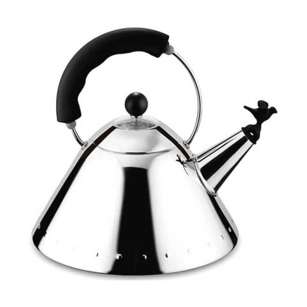 Alessi Michael Graves Fluitketel 2 Liter Rvs Glans Zwart 3 Alessi Michael Graves Fluitketel 2 Liter Rvs Glans Zwart