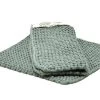Solwang Design Pannenlap 22 X 22 Cm Katoen Arctic Green 2 Stuks -Boetiekwinkel voor keukengerei arctic 1