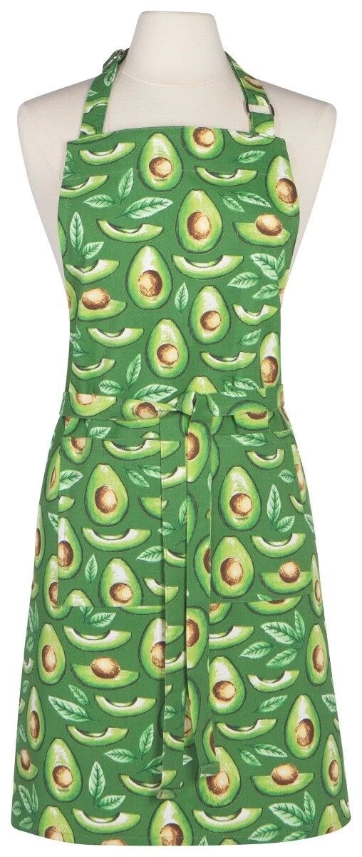 Now Designs Avocados Schort 85 X 70 Cm Katoen Groen 3 Now Designs Avocados Schort 85 X 70 Cm Katoen Groen