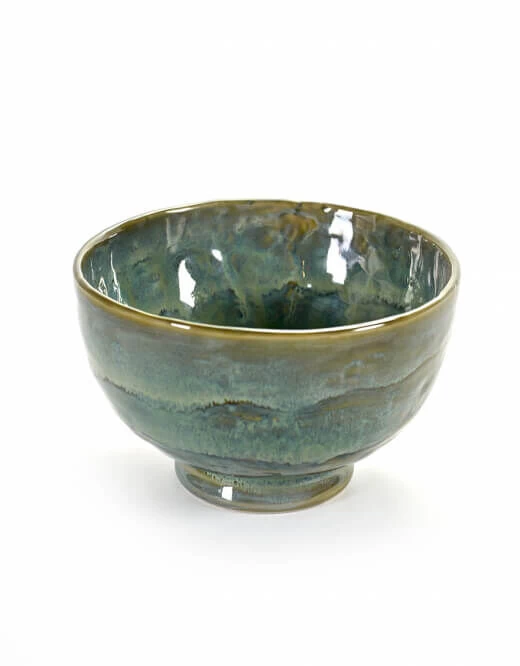 Serax Pure Kom ø 15 Cm Keramiek Groen 3 Serax Pure Kom ø 15 Cm Keramiek Groen