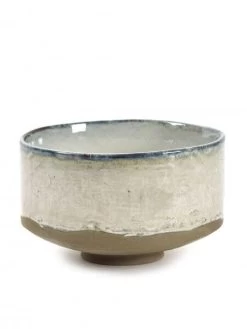 Serax Merci Meal X3 Kom No 1 Large ø 15 Cm Aardewerk Gebroken Wit/bruin