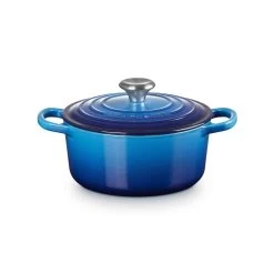 Le Creuset Signature Braadpan 2,4 Liter ø 20 Cm Gietijzer Azure -Boetiekwinkel voor keukengerei braadpan2 1 1