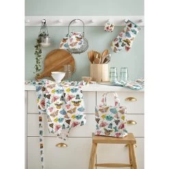 Ulster Weavers Butterfly House Lange Pannenlap Katoen Wit 7 Ulster Weavers Butterfly House Lange Pannenlap Katoen Wit -Boetiekwinkel voor keukengerei butterfly house