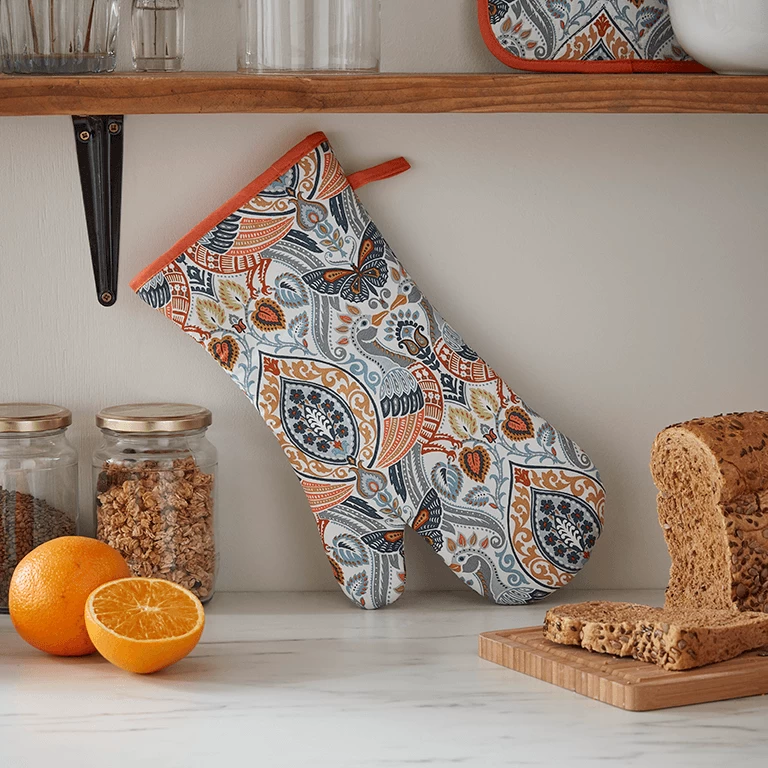 Ulster Weavers Cotswold Ovenwant Katoen Oranje 4 Ulster Weavers Cotswold Ovenwant Katoen Oranje - Afbeelding 2