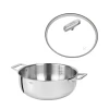 Cristel Castel'Pro Wok-braadpan ø 24 Cm Rvs