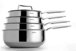 Cristel Castel'Pro Multiply Sauspan ø 24 Cm Rvs -Boetiekwinkel voor keukengerei cristel castel pro 2 1