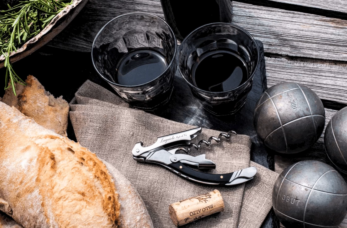 Laguiole Style De Vie Luxury Line Kurkentrekker Zwart Ebbenhout 4 Laguiole Style De Vie Luxury Line Kurkentrekker Zwart Ebbenhout - Afbeelding 2