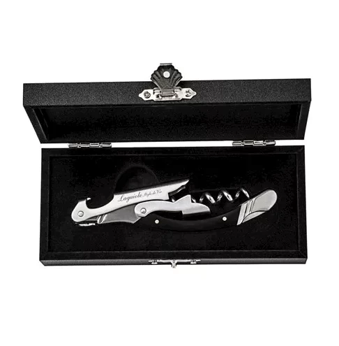 Laguiole Style De Vie Luxury Line Kurkentrekker Zwart Ebbenhout 3 Laguiole Style De Vie Luxury Line Kurkentrekker Zwart Ebbenhout