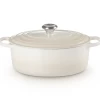 Le Creuset Signature Braadpan Ovaal 4,7 Liter ø 29 Cm Gietijzer Meringue -Boetiekwinkel voor keukengerei gietijzeren ovale braadpan in meringue 29cm 4 7l 5 1612772610