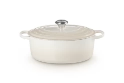 Le Creuset Signature Braadpan Ovaal 4,7 Liter ø 29 Cm Gietijzer Meringue