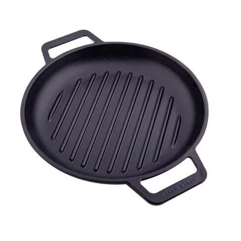 Victoria Skillet Grillpan Met 2 Grepen ø 26 Cm Geëmailleerd Gietijzer 3 Victoria Skillet Grillpan Met 2 Grepen ø 26 Cm Geëmailleerd Gietijzer