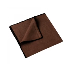 Haomy Letia Tafelkleed 170 X 250 Cm Linnen Steenbruin