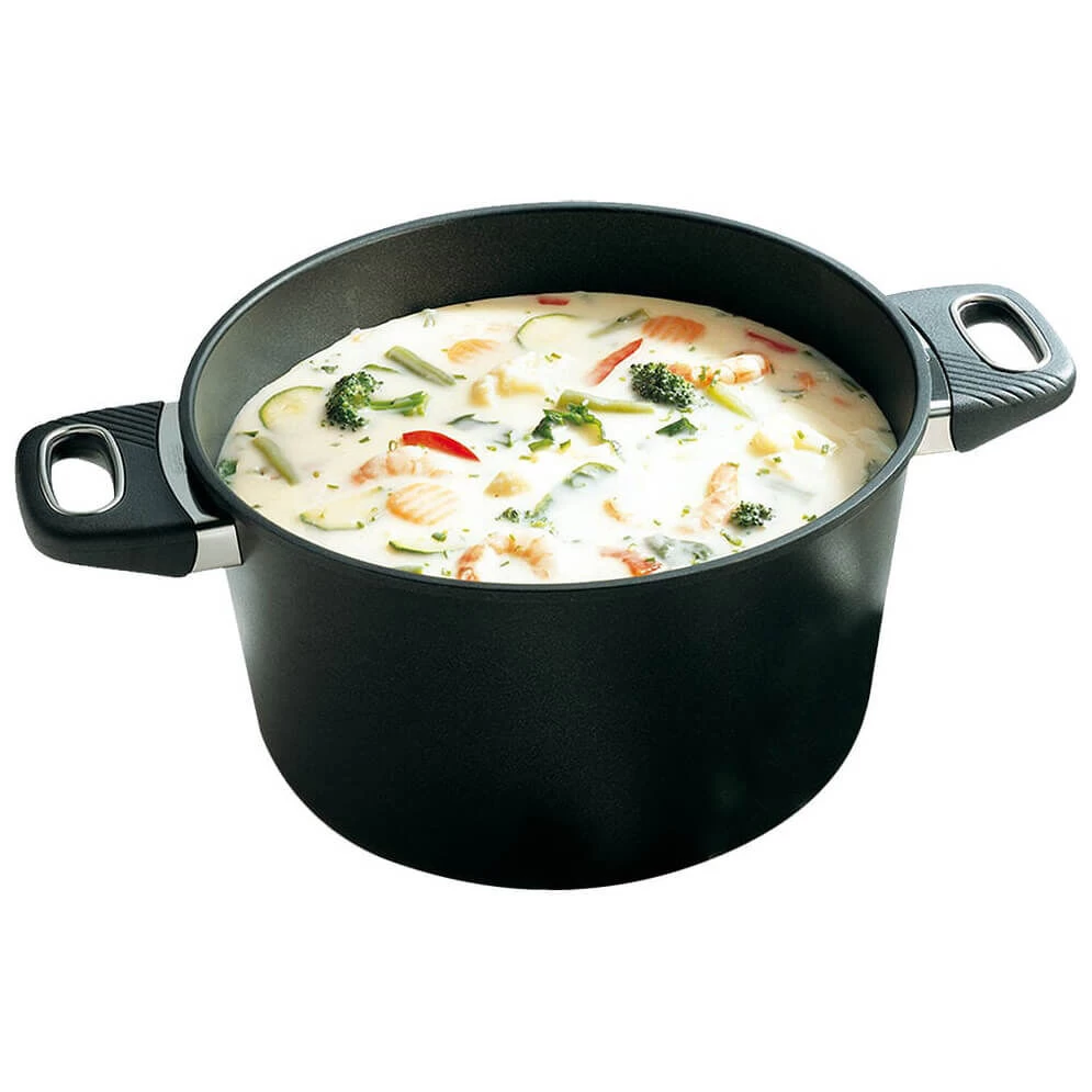 Gastrolux Expert Kookpan Hoog Voor Inductie ø 20 Cm 2,5 Liter Aluminium 4 Gastrolux Expert Kookpan Hoog Voor Inductie ø 20 Cm 2,5 Liter Aluminium - Afbeelding 2