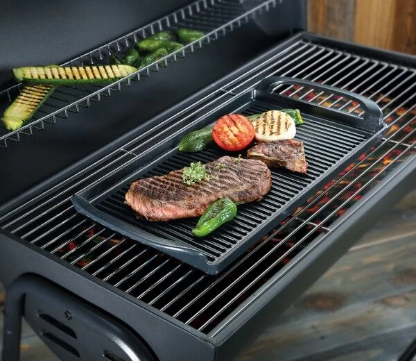 Küchenprofi Provence Grillplaat 38 X 23 Cm Gietijzer Zwart 4 Küchenprofi Provence Grillplaat 38 X 23 Cm Gietijzer Zwart - Afbeelding 2