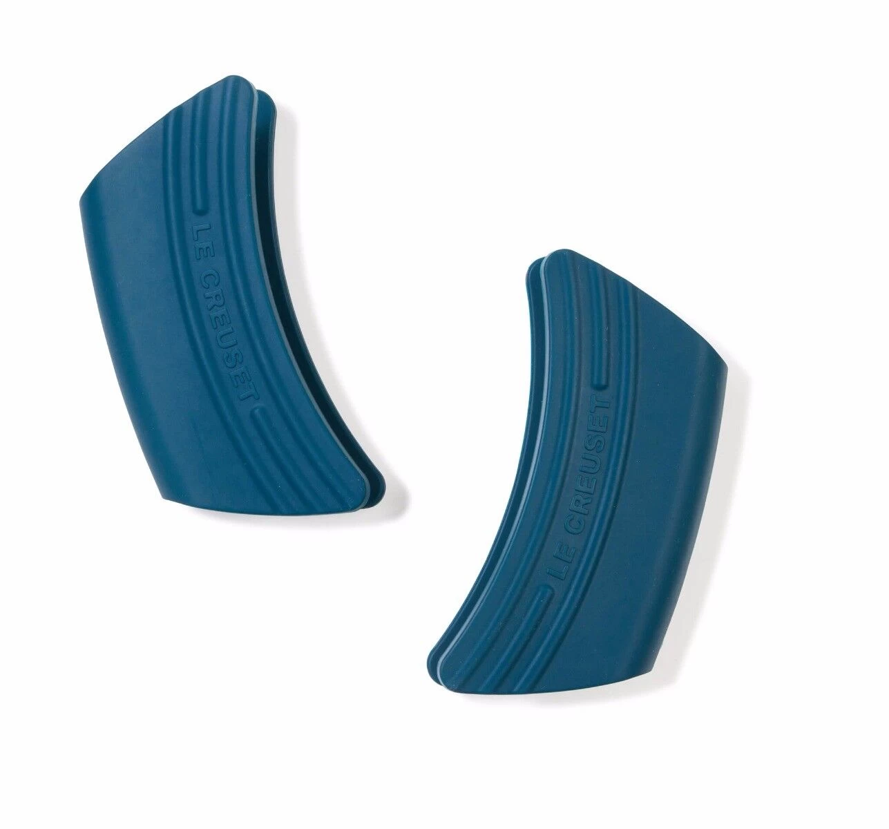 Le Creuset Handvatten 12 X 6,5 Cm Silicone Deep Teal 2 Stuks 3 Le Creuset Handvatten 12 X 6,5 Cm Silicone Deep Teal 2 Stuks